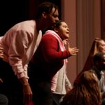 Students dance at the Brenau University Martin Luther King Jr. Convocation. 3