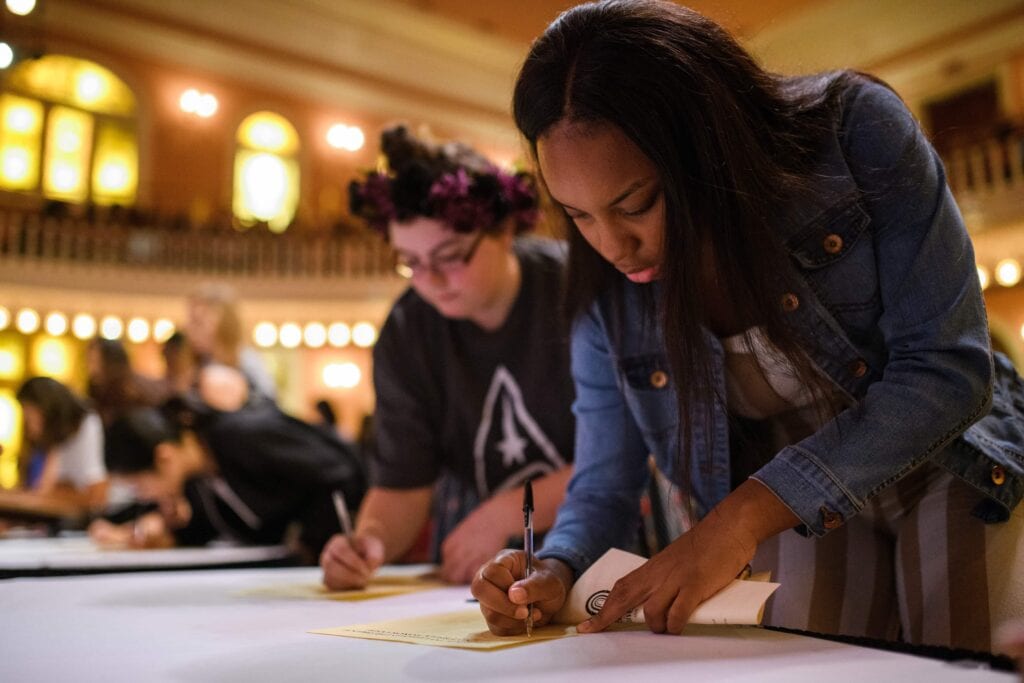 more students signing the honor code