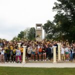 A group photo of The Women's College first-year students.