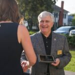 faculty members with plaque #5