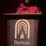 Darlene Drew Speaking to Brenau Students