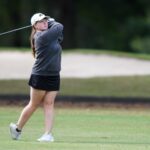 Brenau's Amber Clayton, a senior from Lawrenceville, Ga. during the Berry Invitational on Tuesday, Oct. 24, 2018 in Rome, Ga. (AJ Reynolds/Brenau University)