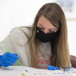 student making GOLDen Grams