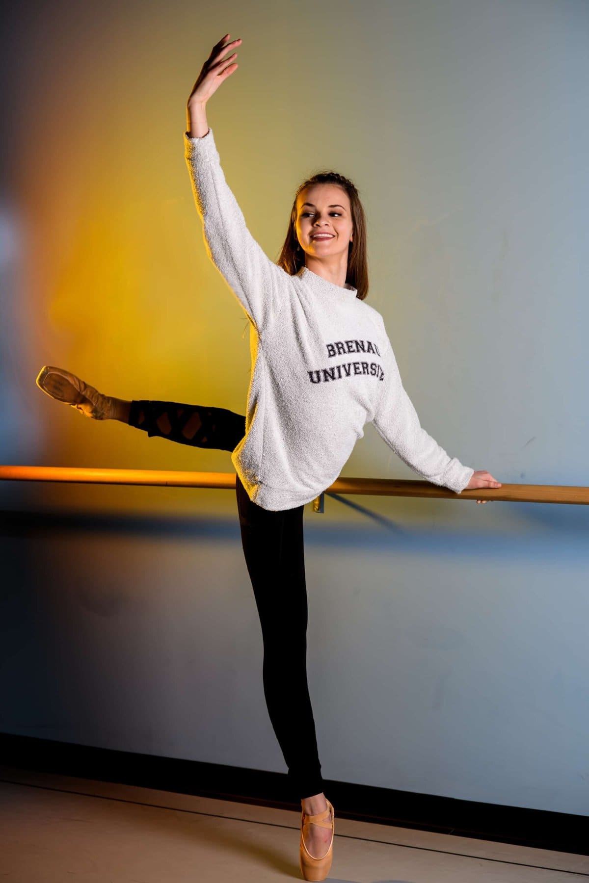 Sarah Owens is a dance and pre-occupational therapy students from St. Augustine, Fla. (AJ Reynolds/Brenau University)