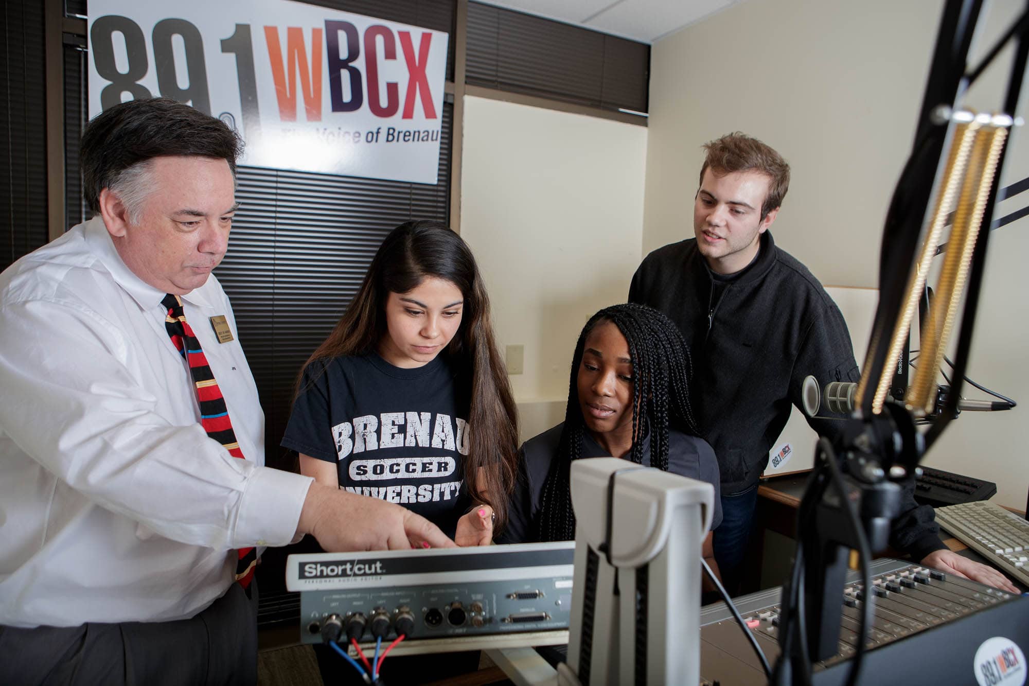 Students on WBCX