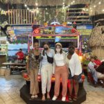 Keren Kapwadi, Annabeth Vandiver, Sarah Nolan and Imani Tornes in Panama