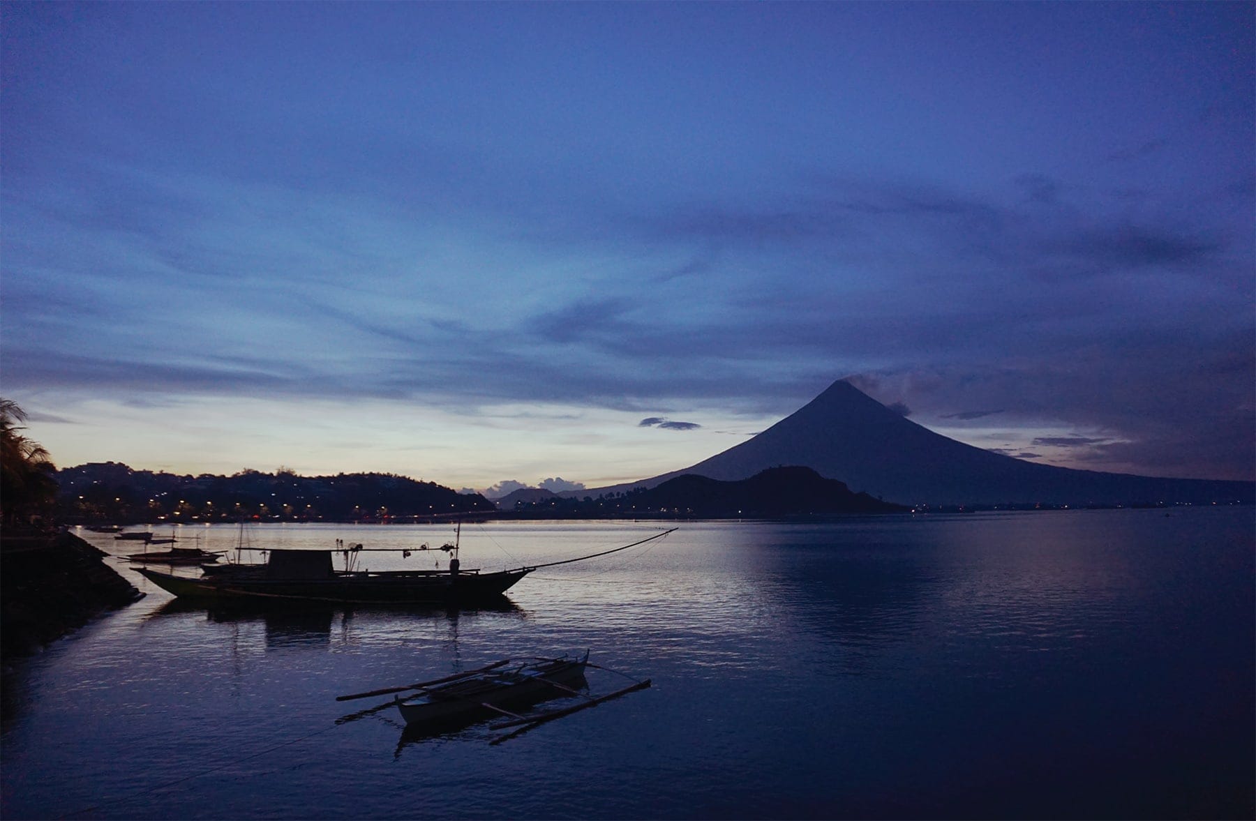 Brenau interior design major Aisa Goforth's photo "Mayon Volcano from Legazpi"