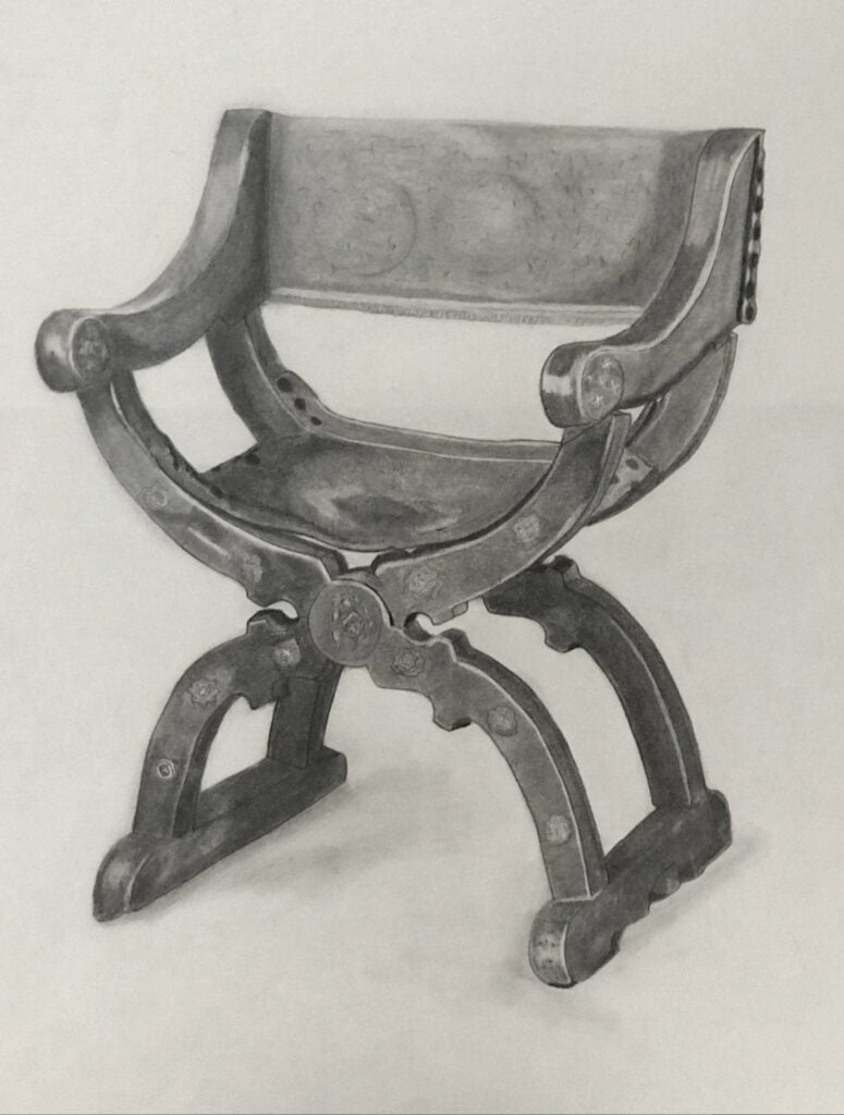 image of an antique chair