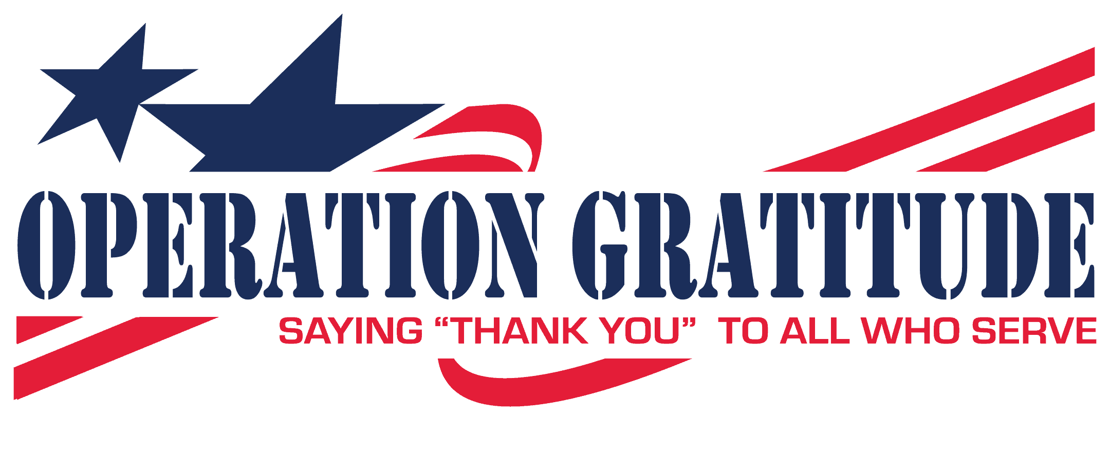 Operation Gratitude Saying Thank you to all who serve