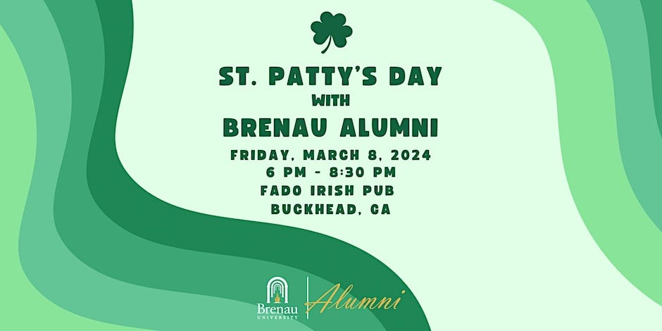 St. Patty’s Day with Brenau Alumni