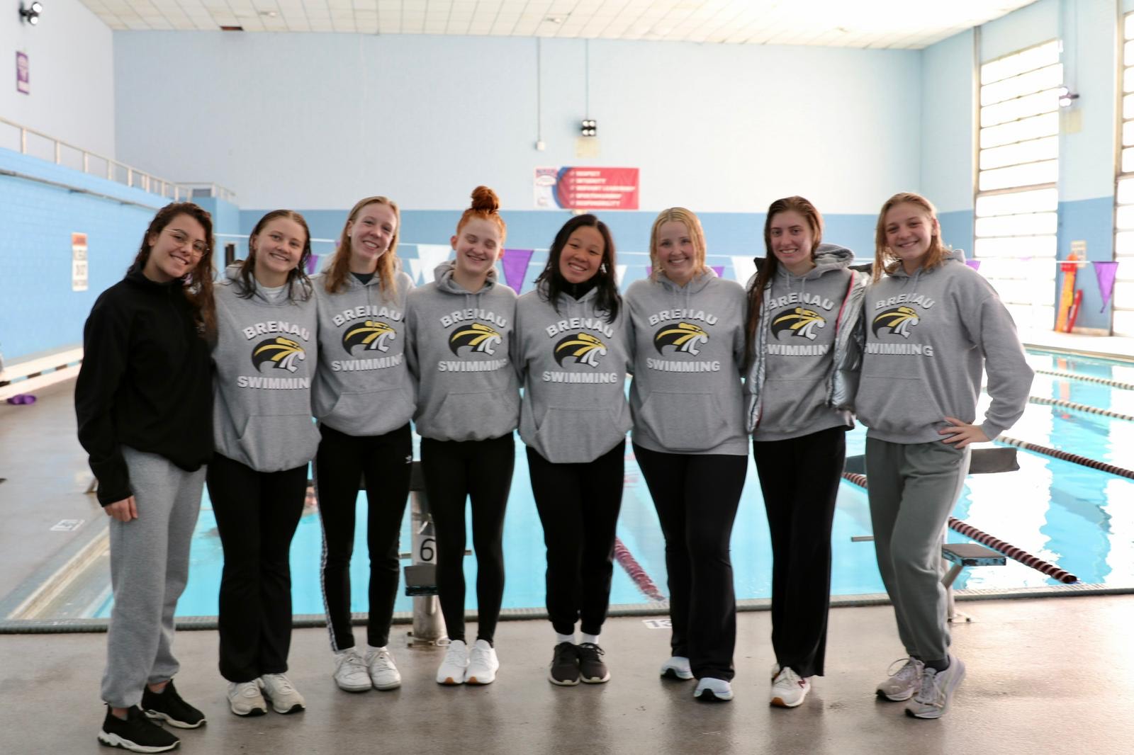 Brenau swim team