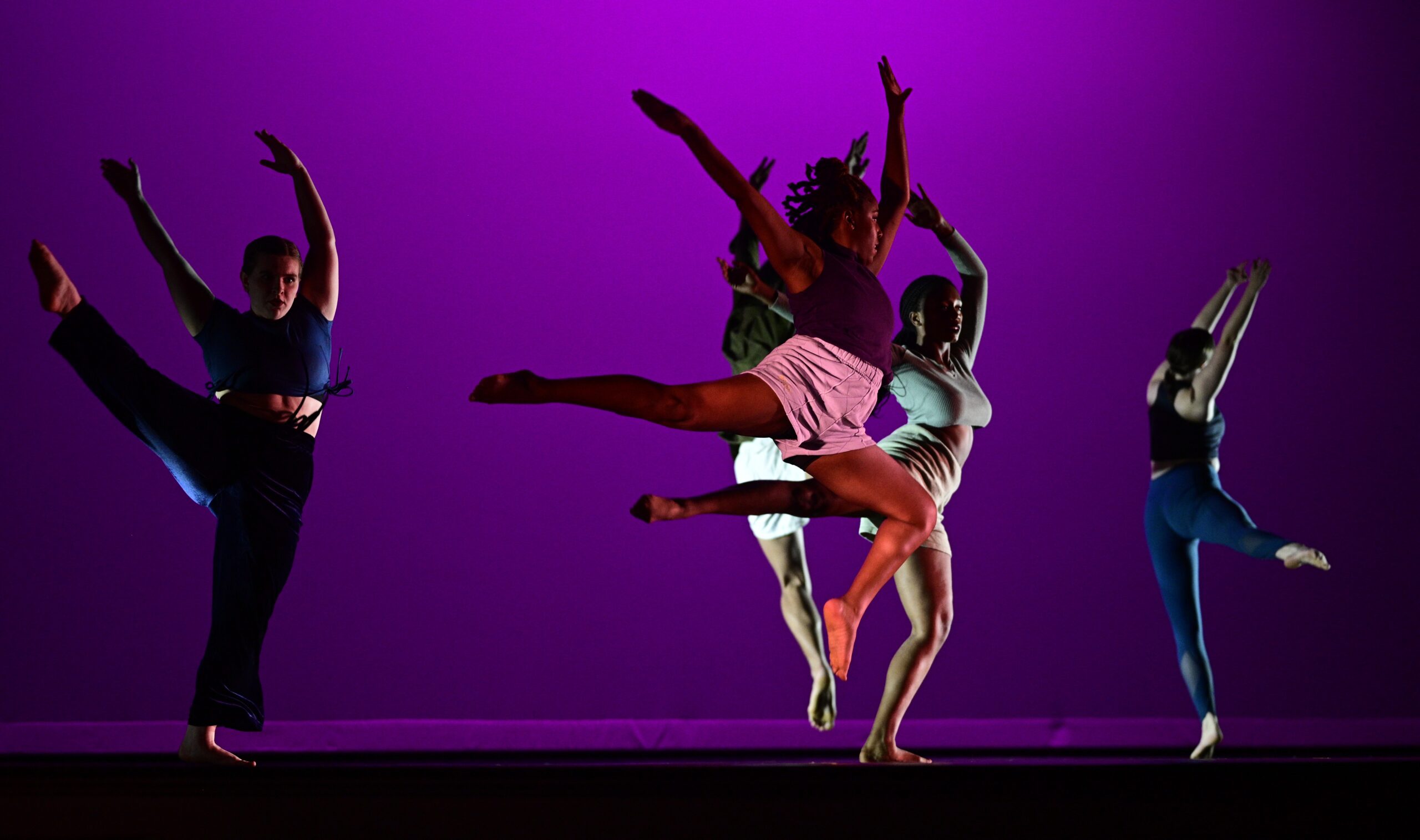 Brenau Students dancing in a performance
