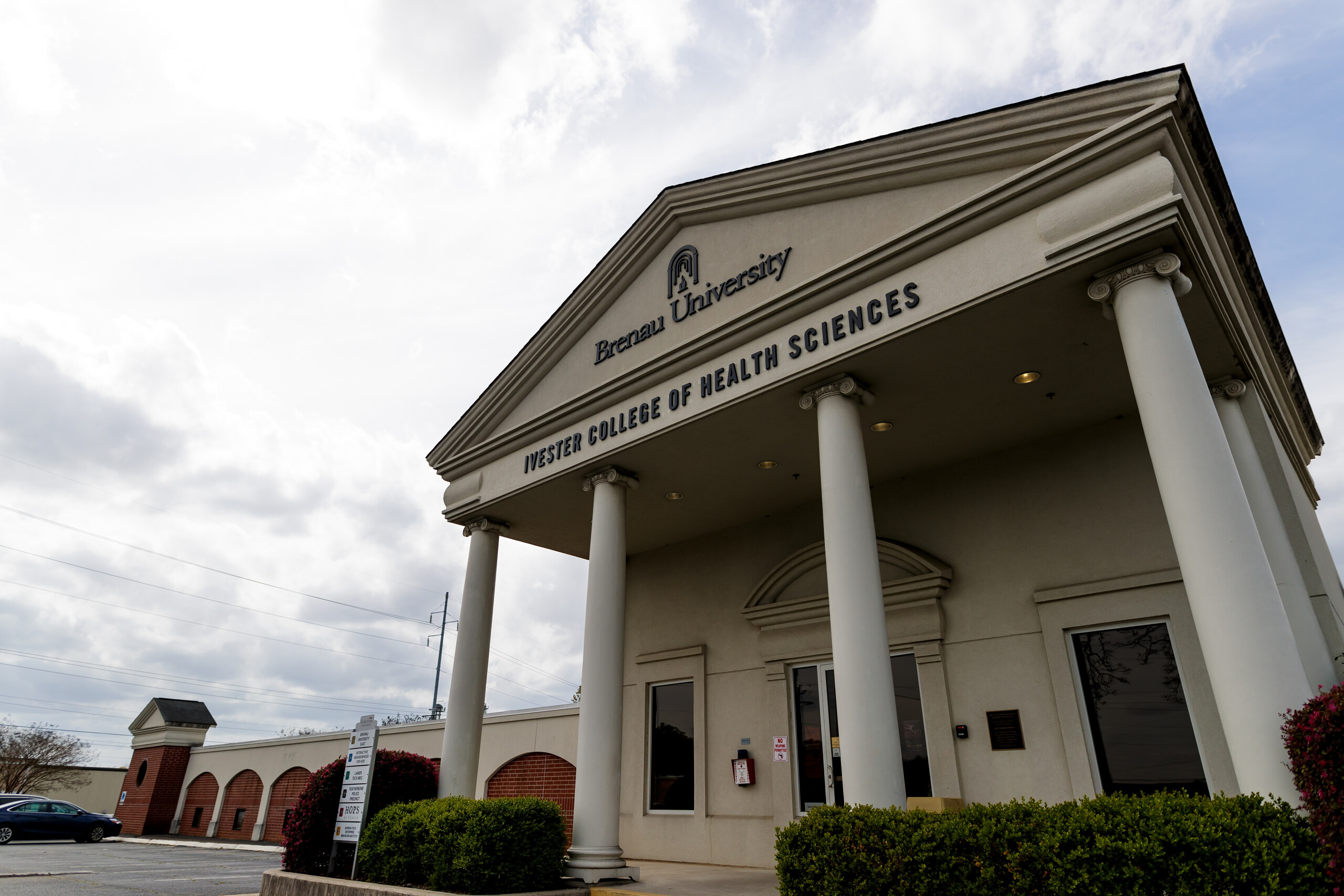front of Brenau's East Campus