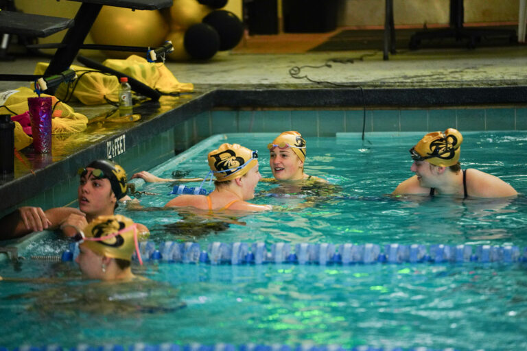 swimmers in the pool at brenau