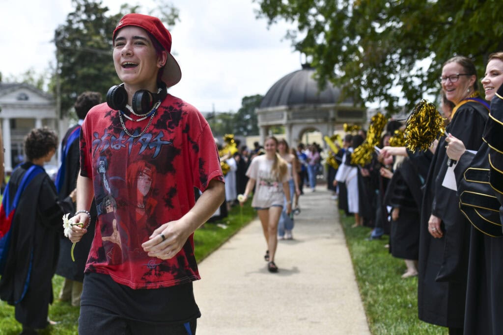 a new student during first steps