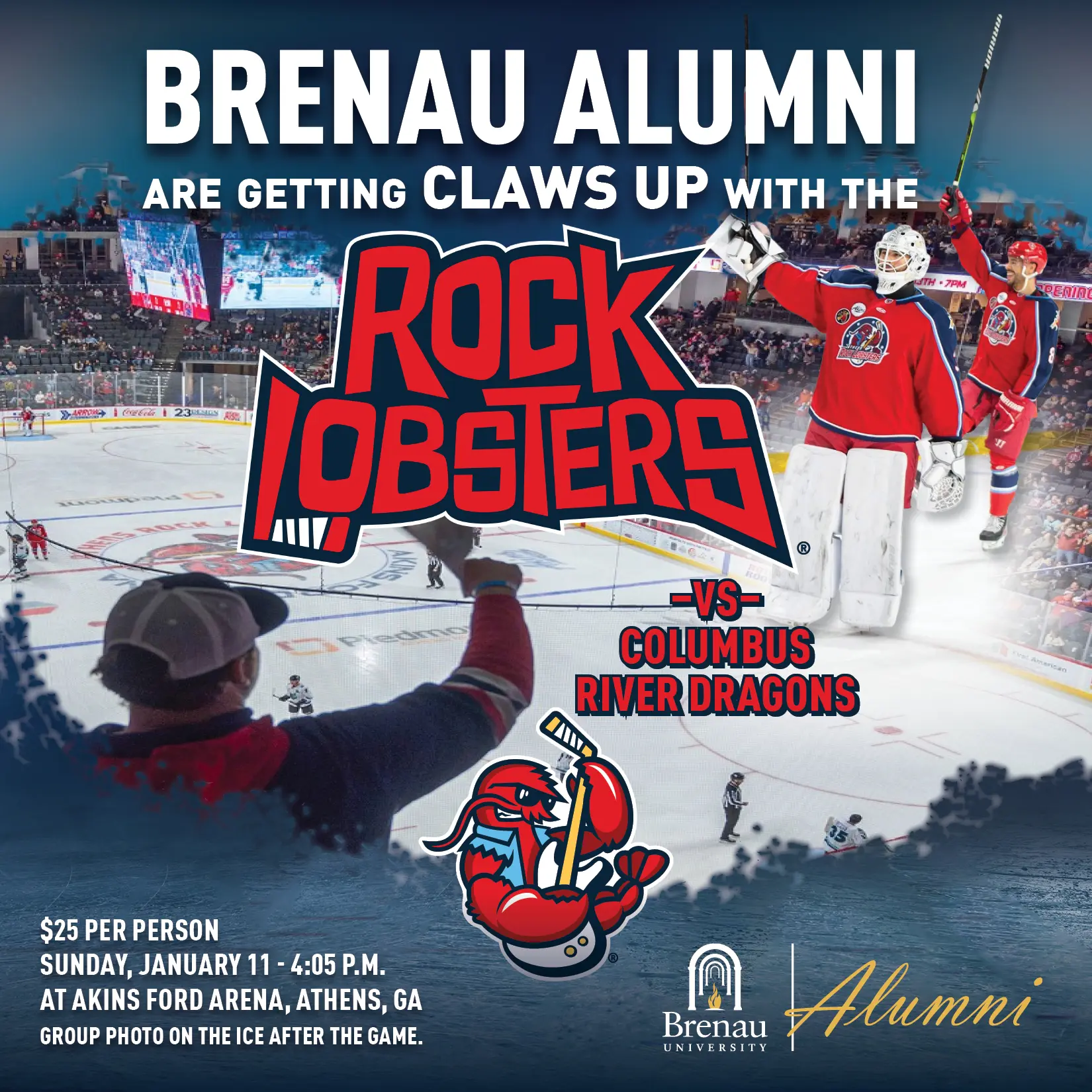 Brenau Alumni Rock Lobsters