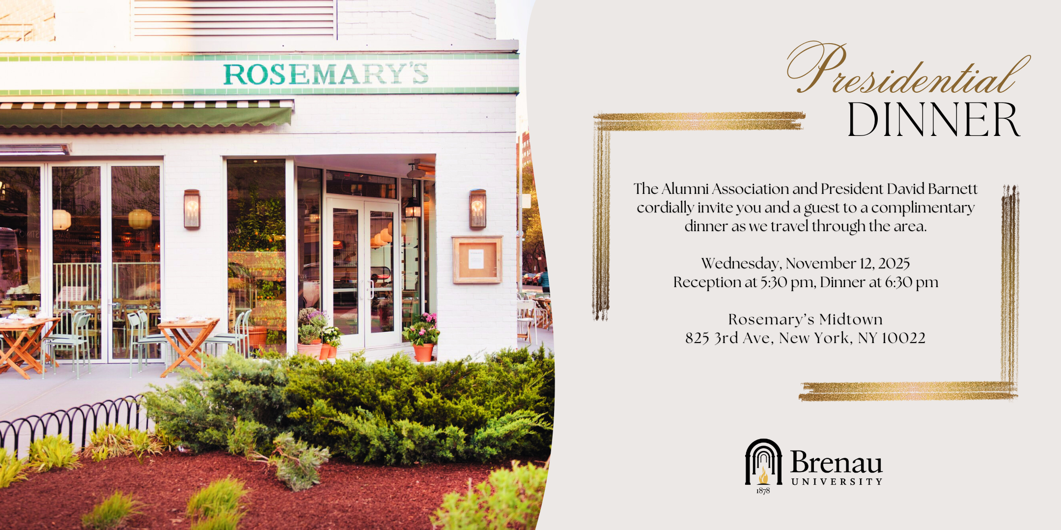 New York Presidential Dinner