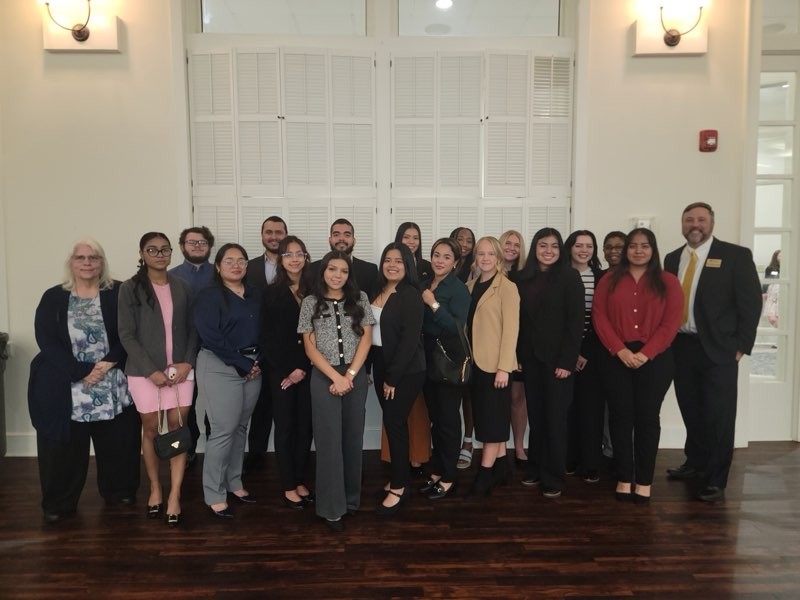 brenau students at student cpa night