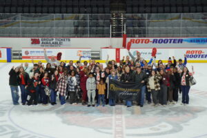 all the alumni on the ice