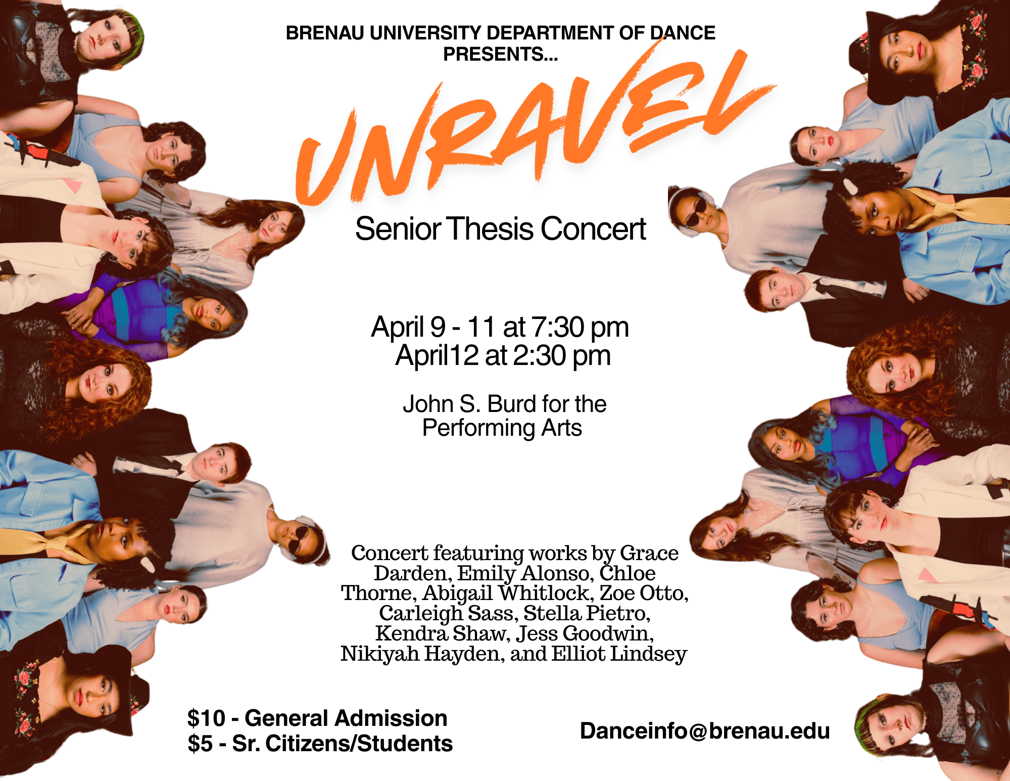 Unravel Senior Thesis Concert