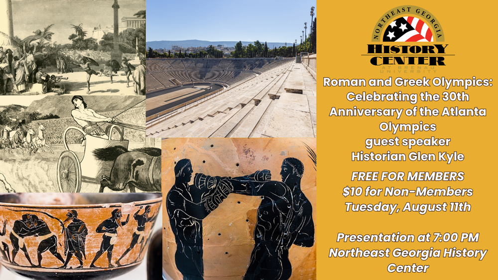 Roman and Greek Olympics: Celebrating the 30th Anniversary of the Atlanta Olympics