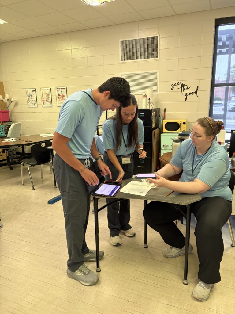 students in the educational screenings