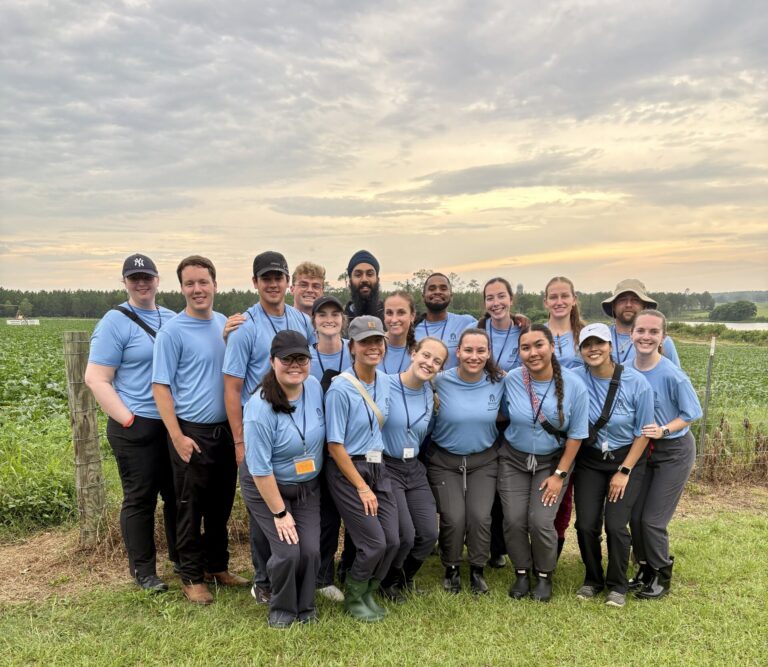 group photo of PT students in Moultrie
